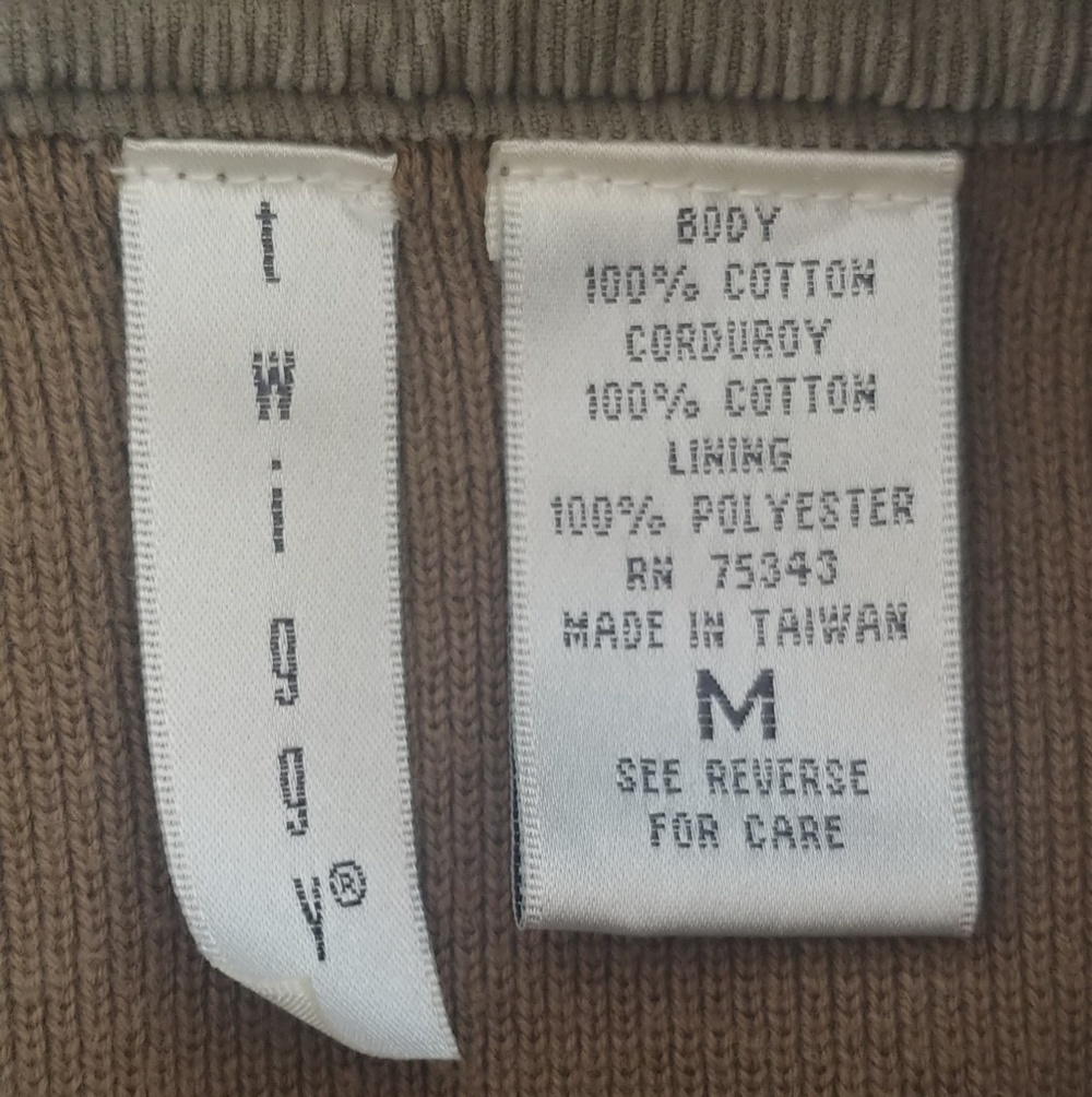 Twiggy Corduroy with Sweater Sleeve Jacket - Picture 5 of 6